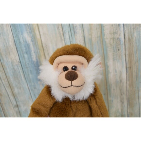 RARE Toys R Us Animal Alley Hanging Monkey Brown Vintage 2000 Hook & Loop - Picture 4 of 7